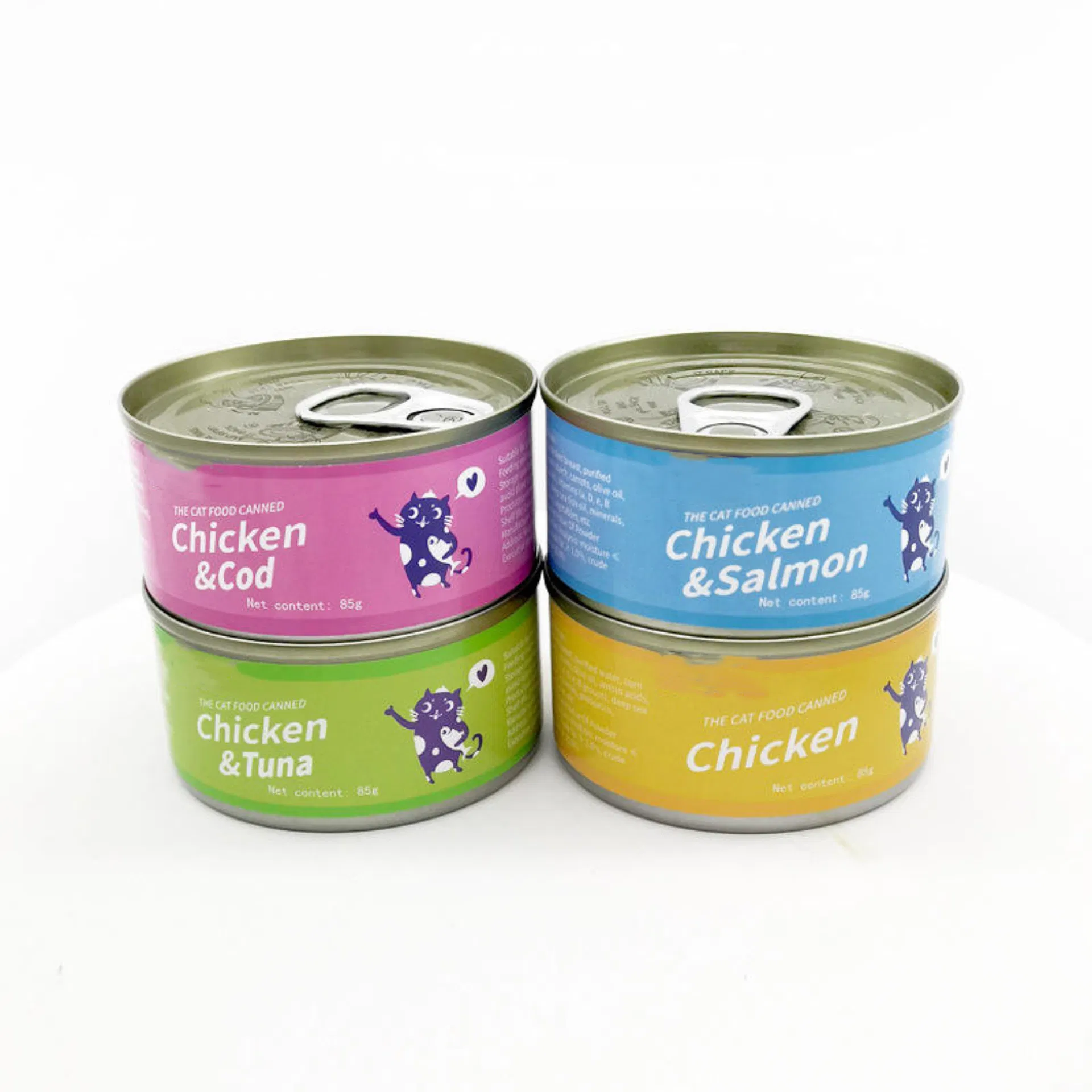Comida húmeda para gatos de pollo sin granos - Adecuada para estómagos sensibles