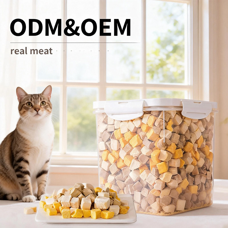 Exportar Grado Apetitoso Comida Liofilizada para Mascotas Snacks Saludables