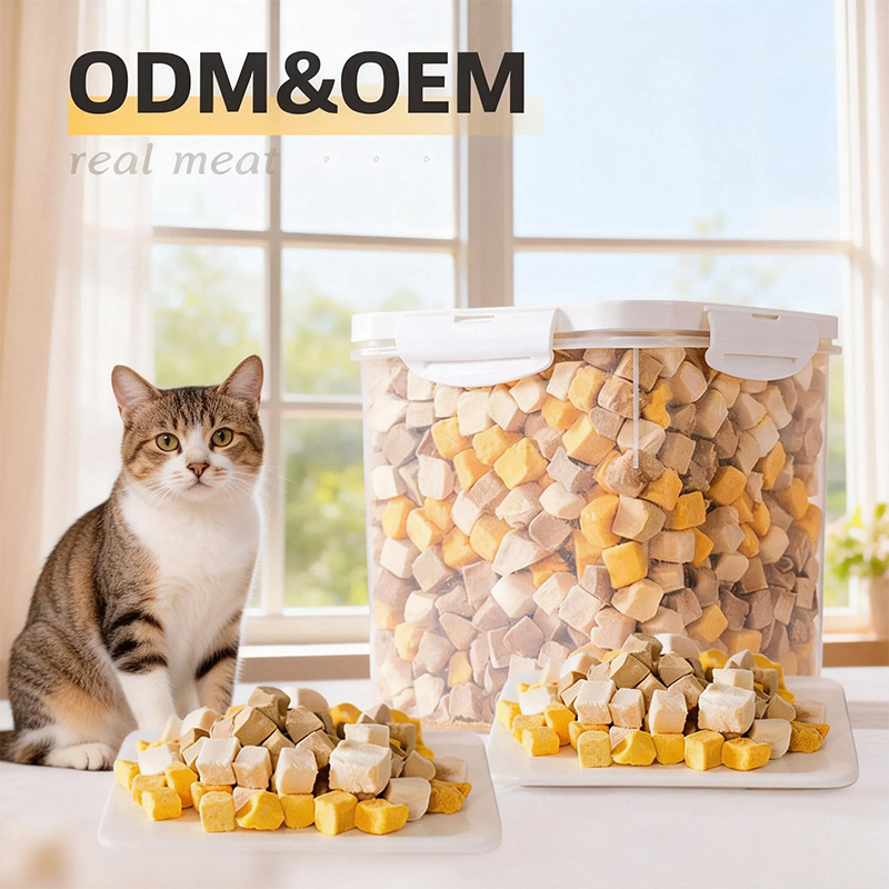 Exportar Grado Apetitoso Comida Liofilizada para Mascotas Snacks Saludables