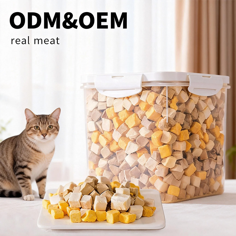 Exportar Grado Apetitoso Comida Liofilizada para Mascotas Snacks Saludables