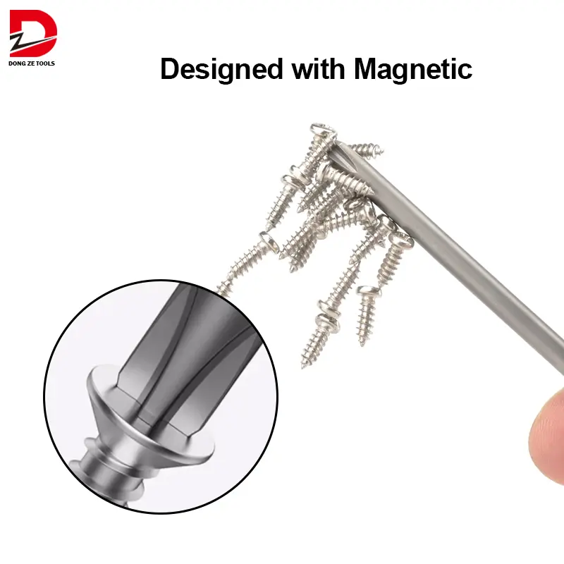 China 5mm Round Shank Magnetic Screwdriver Bits Manufacturer, Suppliers