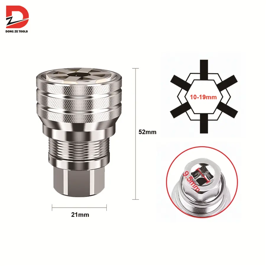 China 3/8 Inch Drive Wrench Sleeve DIY Repair Tools Manufacturers, Factories