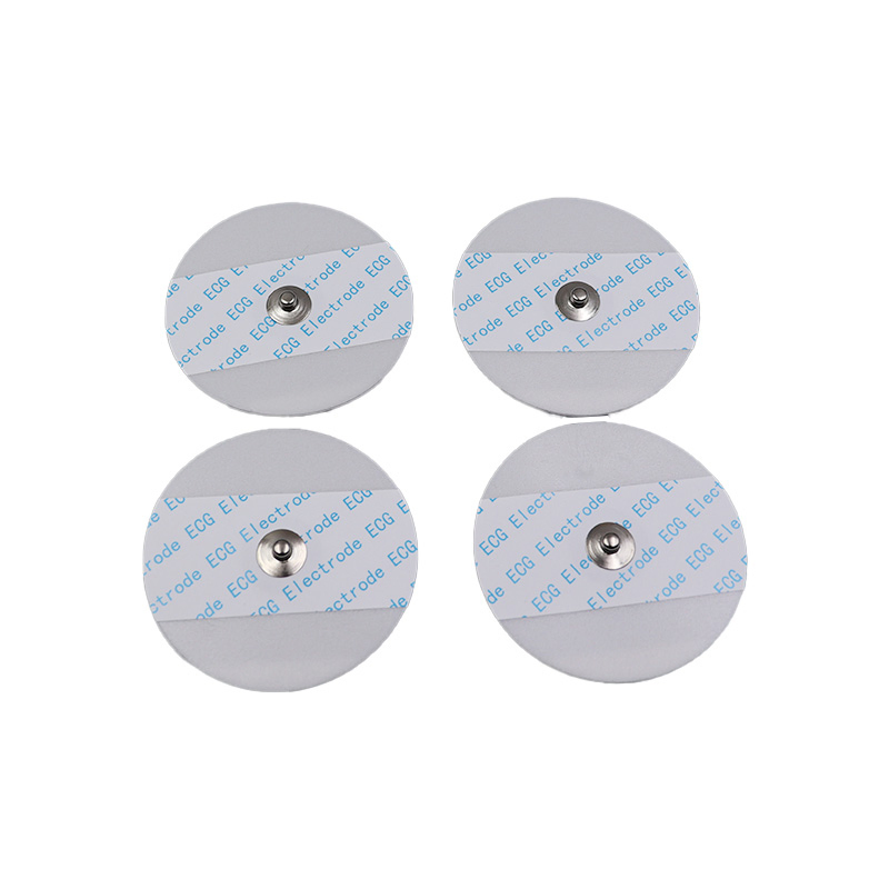 Medical Manufacturing OEM Snap Self Adhesive Disposable Electrode Patch Pads ECG Electrodes