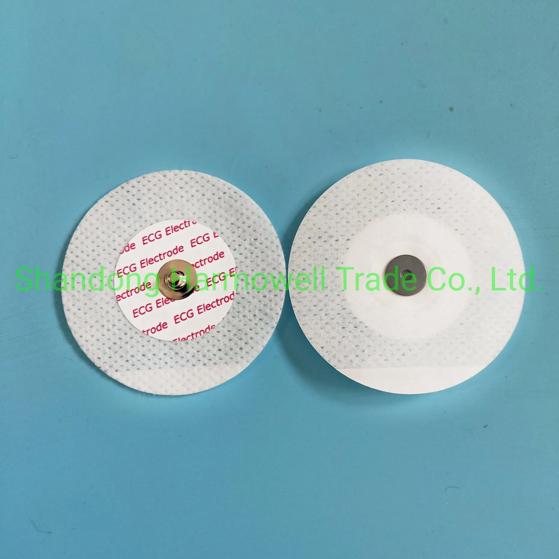 Disposable Medical Supplies Foam Back Self Adhesive ECG Monitor Electrode Patch