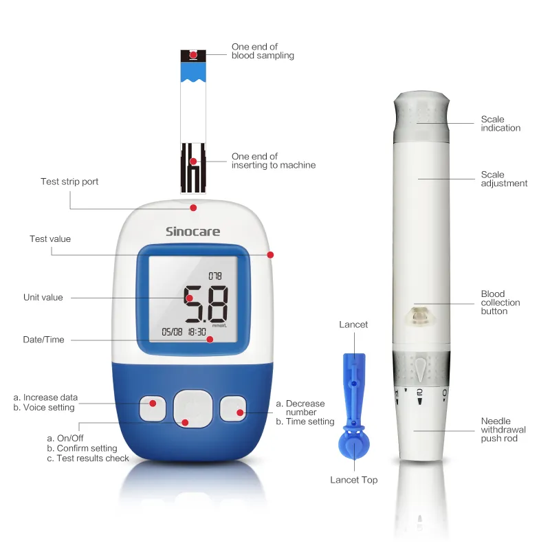 Glucose Meter Kit Detail 6