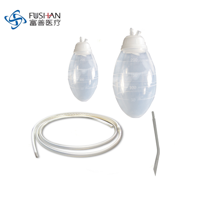 China Wholesale Medical Silicone Disposable Closed Wound Drainage System Surgical Instrument Kit