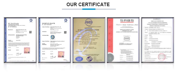 CE ISO Certificates