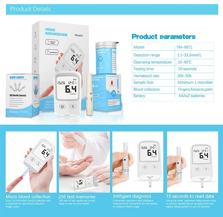 Blood Glucose Meter View 2