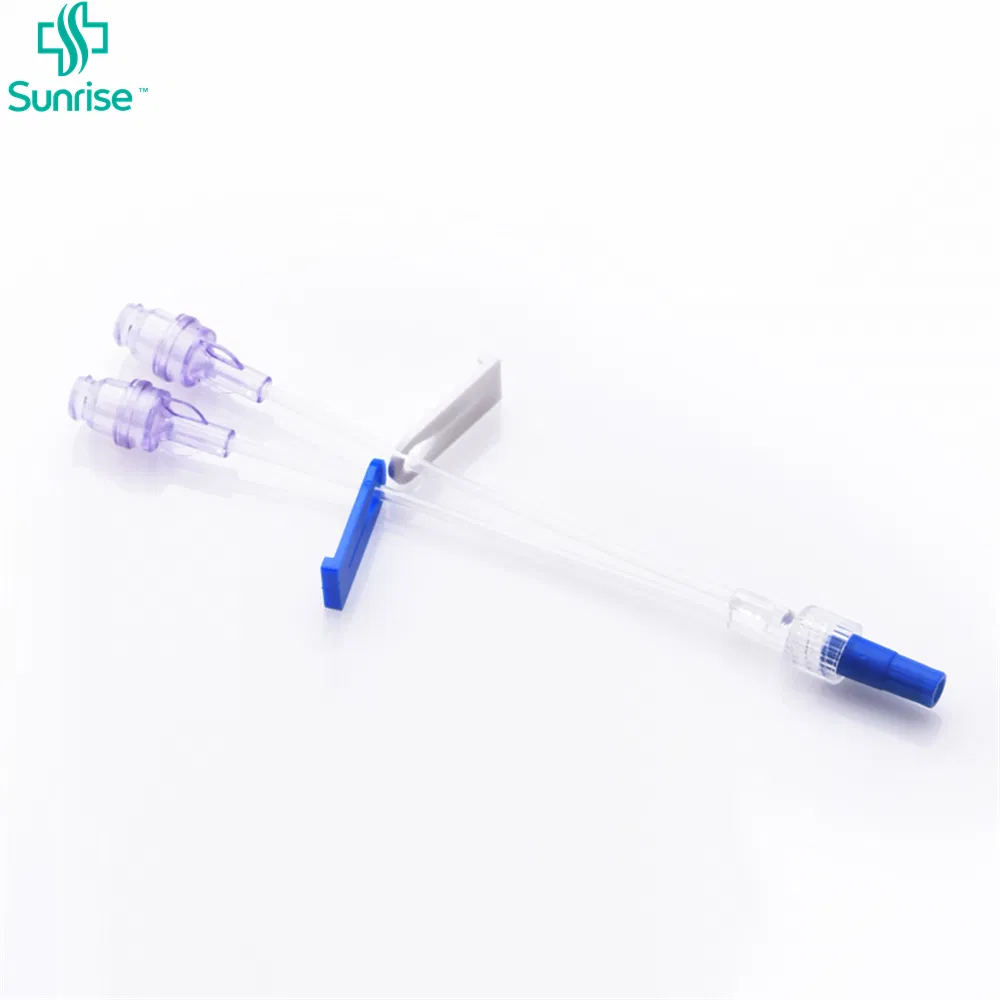 China Manufacturer Medical IV Cannula Catheter with Extension Tube Y Type