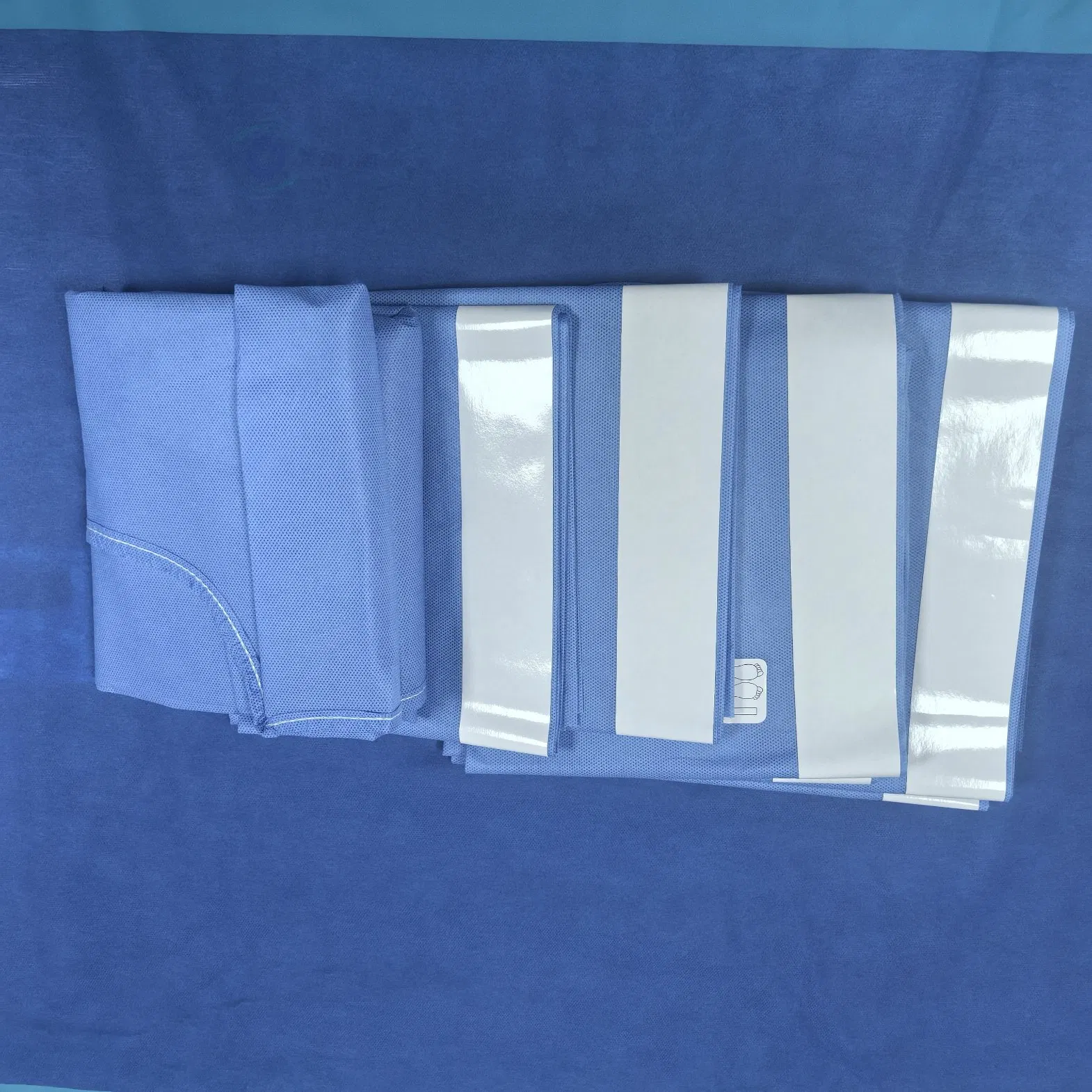 Medical Supply Disposable Waterproof Non-Woven Breathable Sterile Surgical Drape Bed Sheet for High-Risk Procedures Operating Room Use