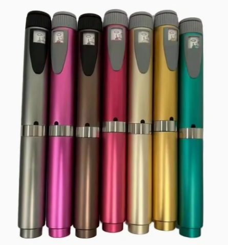 Different Color Insulin Injector Pen Reusable Insulin Injector Pen with Plastic and Metal Material