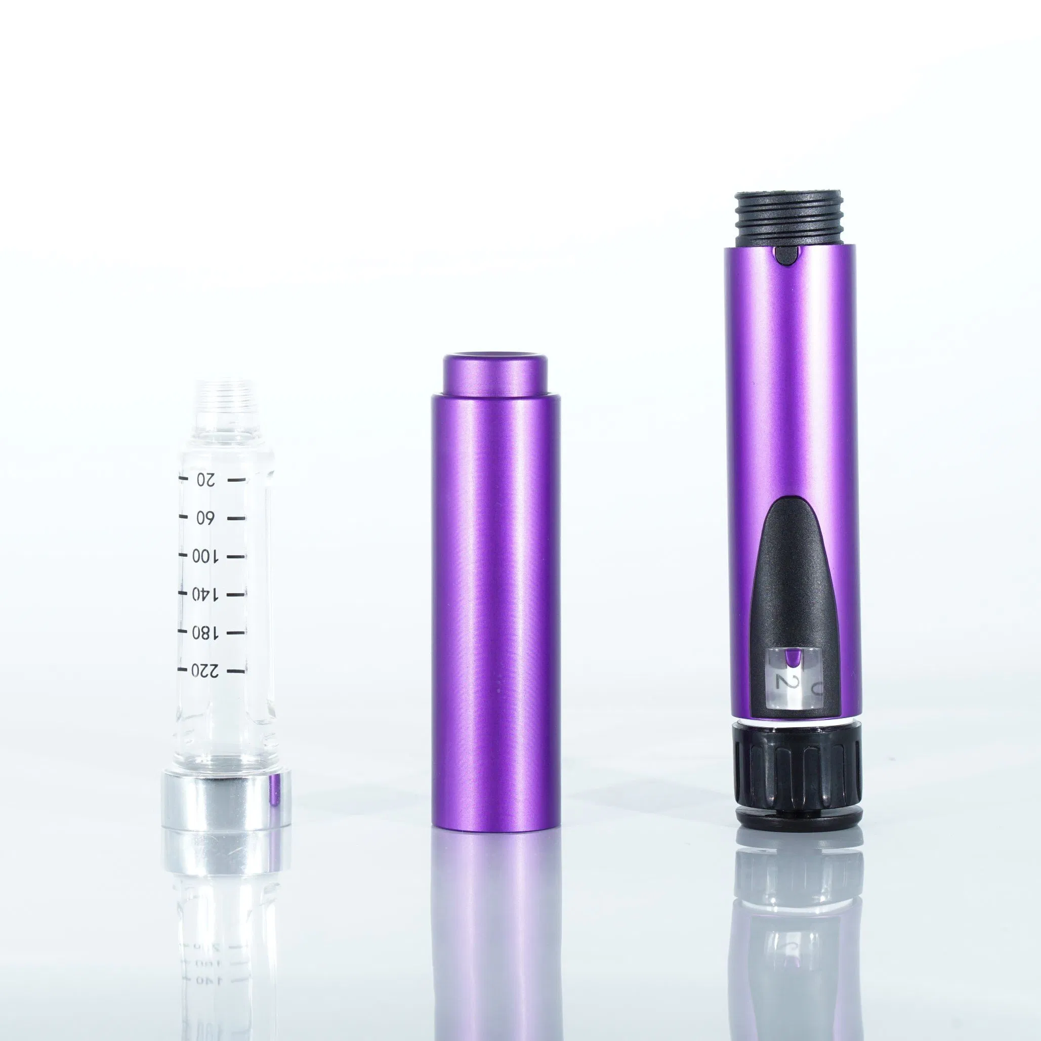 Premium Metal 60u V2 Reusable Insulin Pen Tailored OEM Design Options