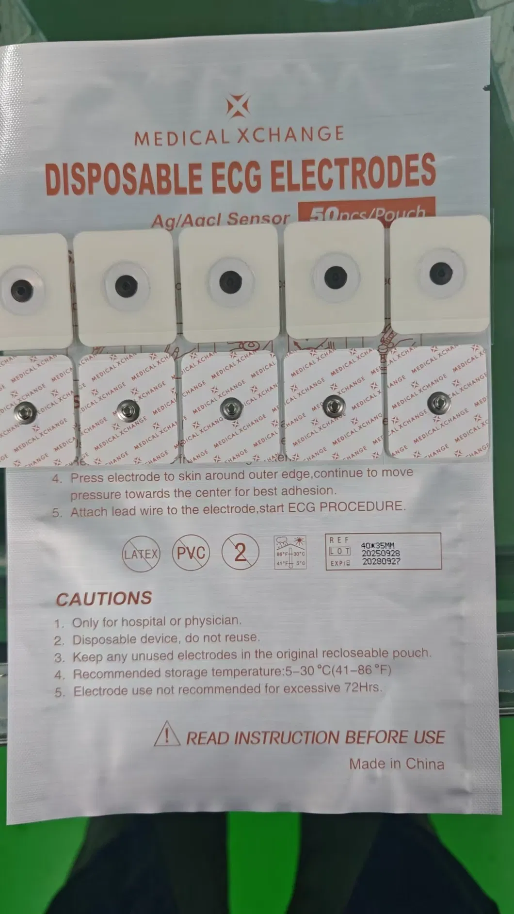ECG Electrode Application