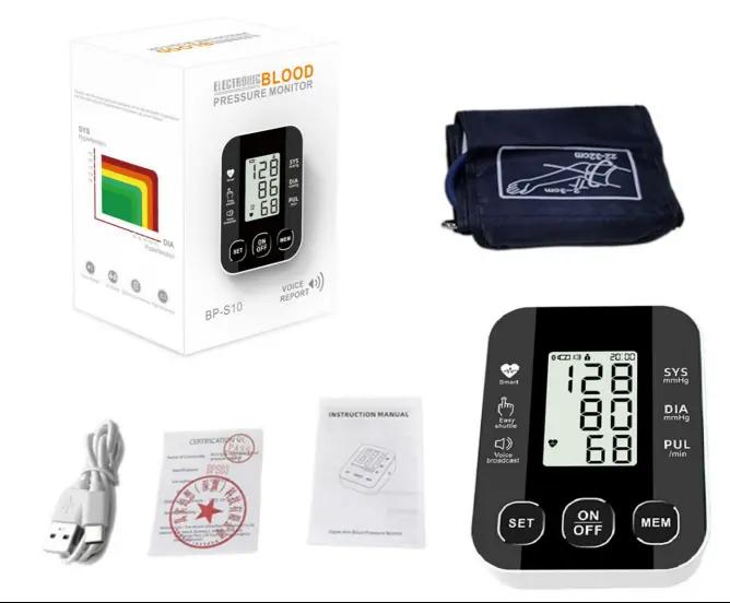Low Cost Arm Blood Pressure Monitor Bp Machine for Home Use