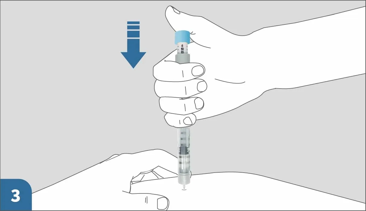 Disposable Pen Injector Multiuse Insulin Adjustable Medical