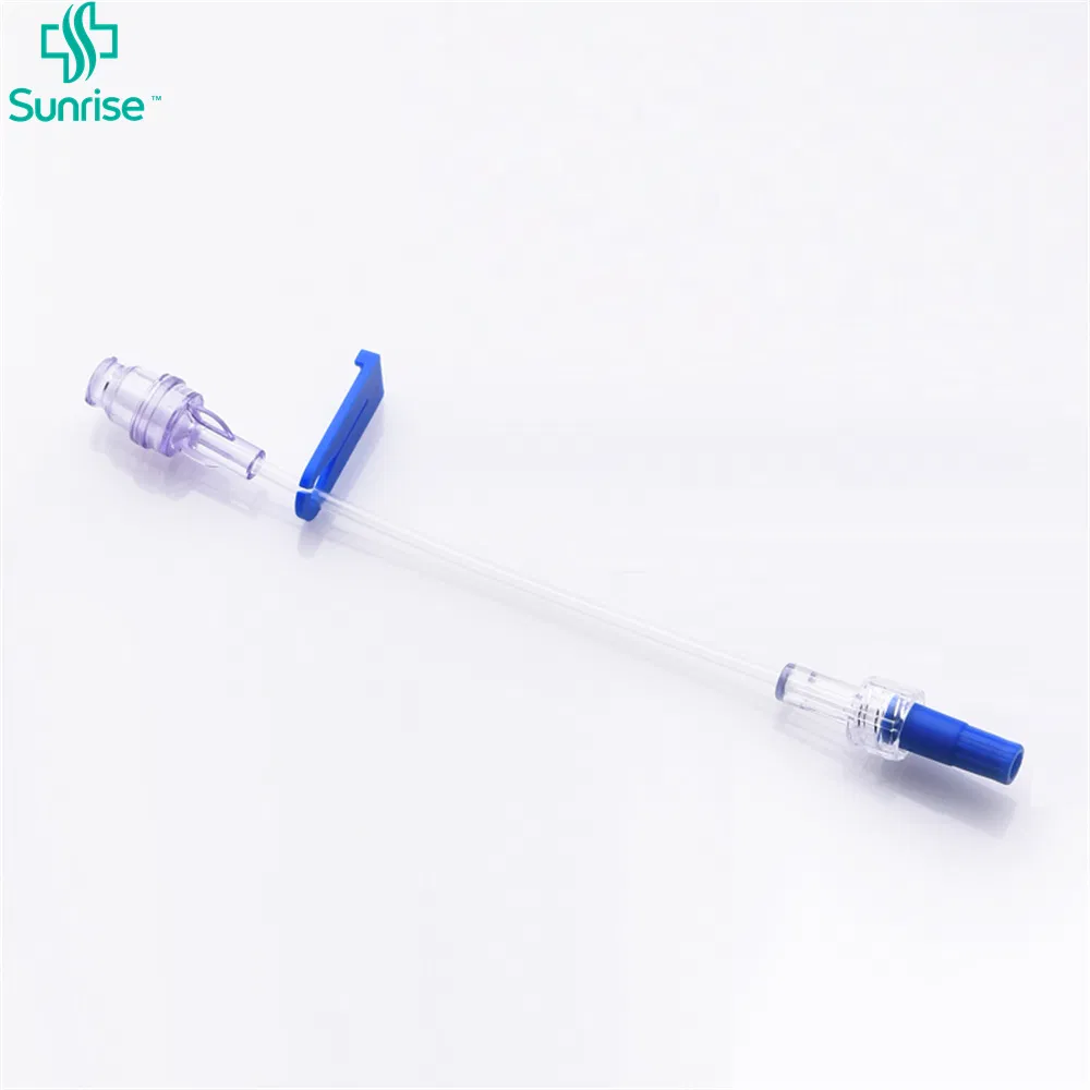 China Manufacturer Medical IV Cannula Catheter with Extension Tube Y Type