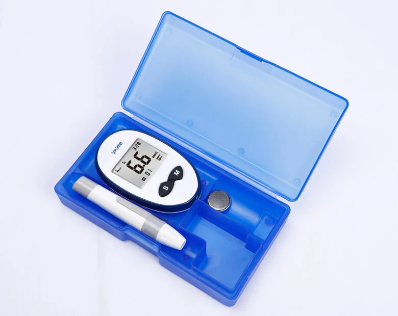 Best Quality Safe Check Digital Blood Glucose Monitor Portable Glucometer to Test Blood Sugar with Factory Price