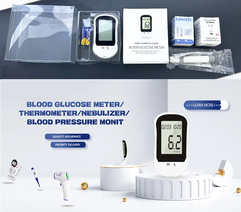 Blood Glucose Meter View 3