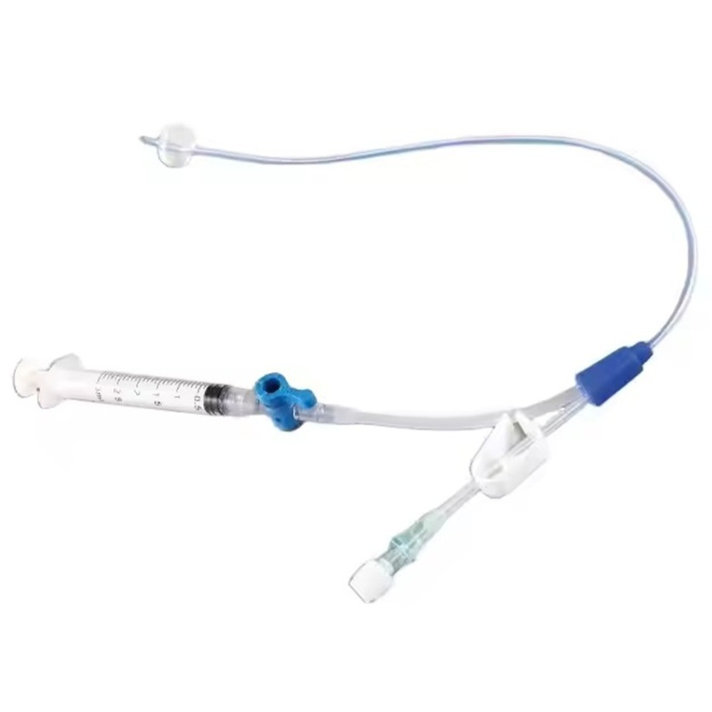 CE Silicone 5fr/7fr Soft Disposable Hsg Catheter for Tubal Angiography