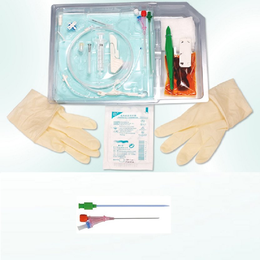 Disposable Medical Supply Anesthesia Central Venous Catheter CVC Kit Pediatric Adult Set