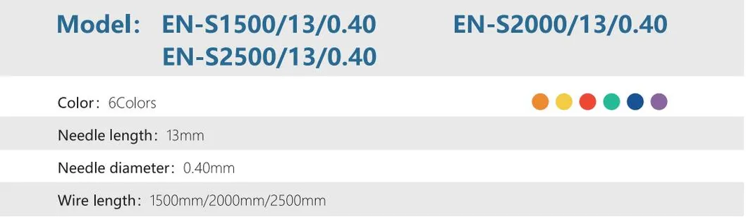 Product Specifications Table