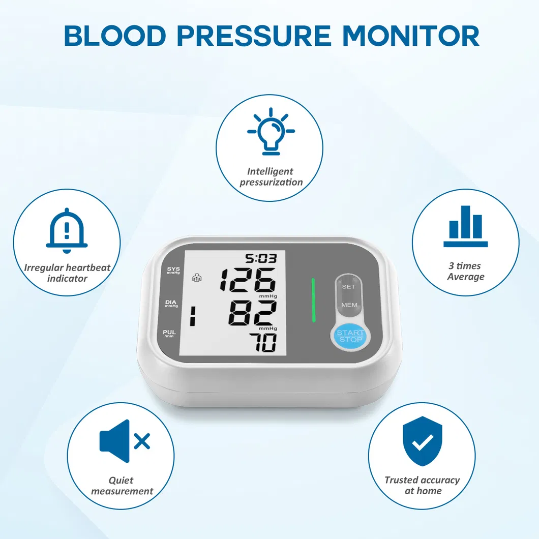 Digital Blood Pressure Monitor View 3