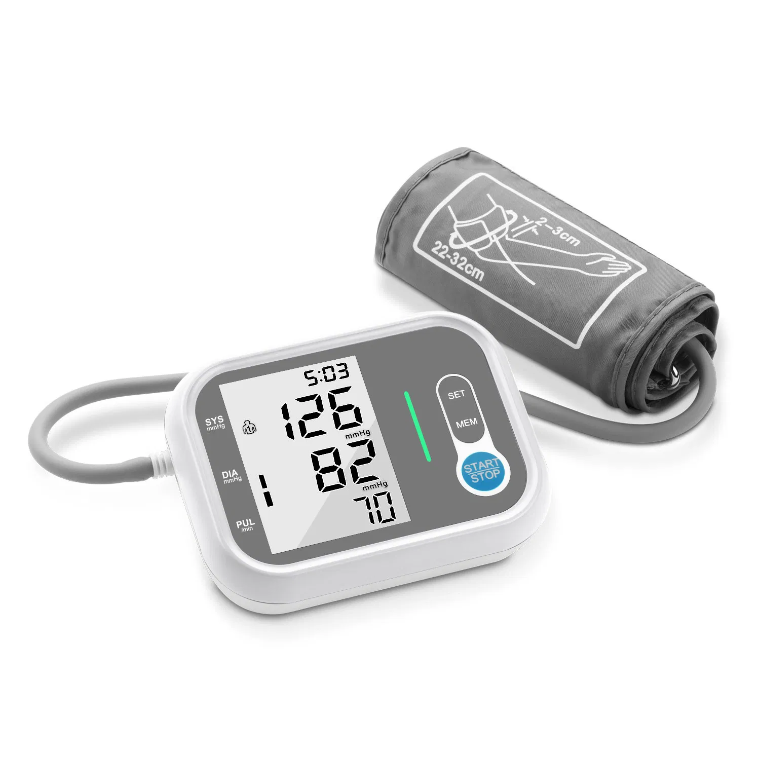 Good Quality a Bp Meter Heart Rate Digital Blood Pressure Monitor