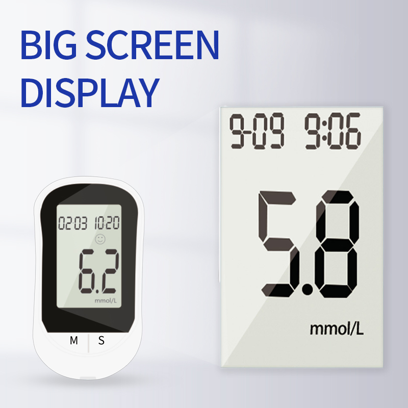 Low Price Wholesale Multifunctional Blood Glucose Meter Minimally Invasive Blood Pressure Monitor