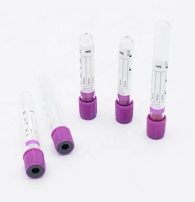 Disposable Vacuum Blood Collection Tube Pet Glass CE ISO