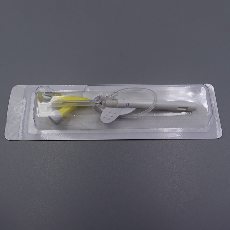 Single/Dual Port Safety Closed Y Type IV Cannula Catheter
