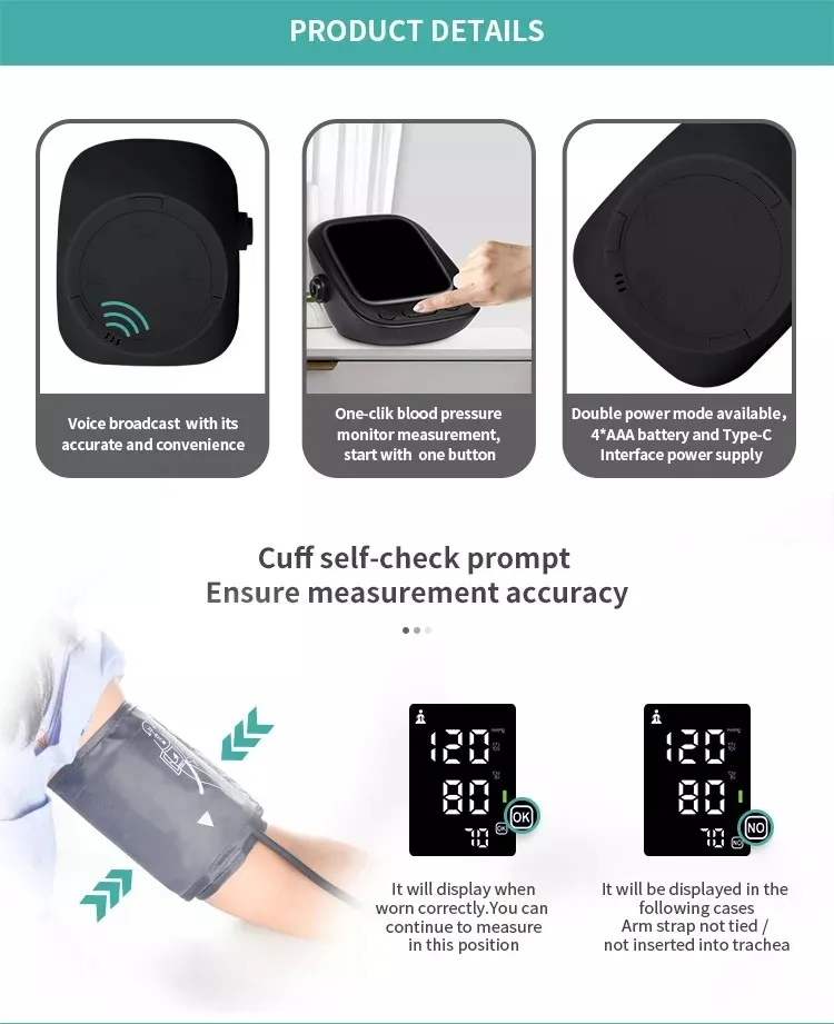 Digital BP Monitor Side View