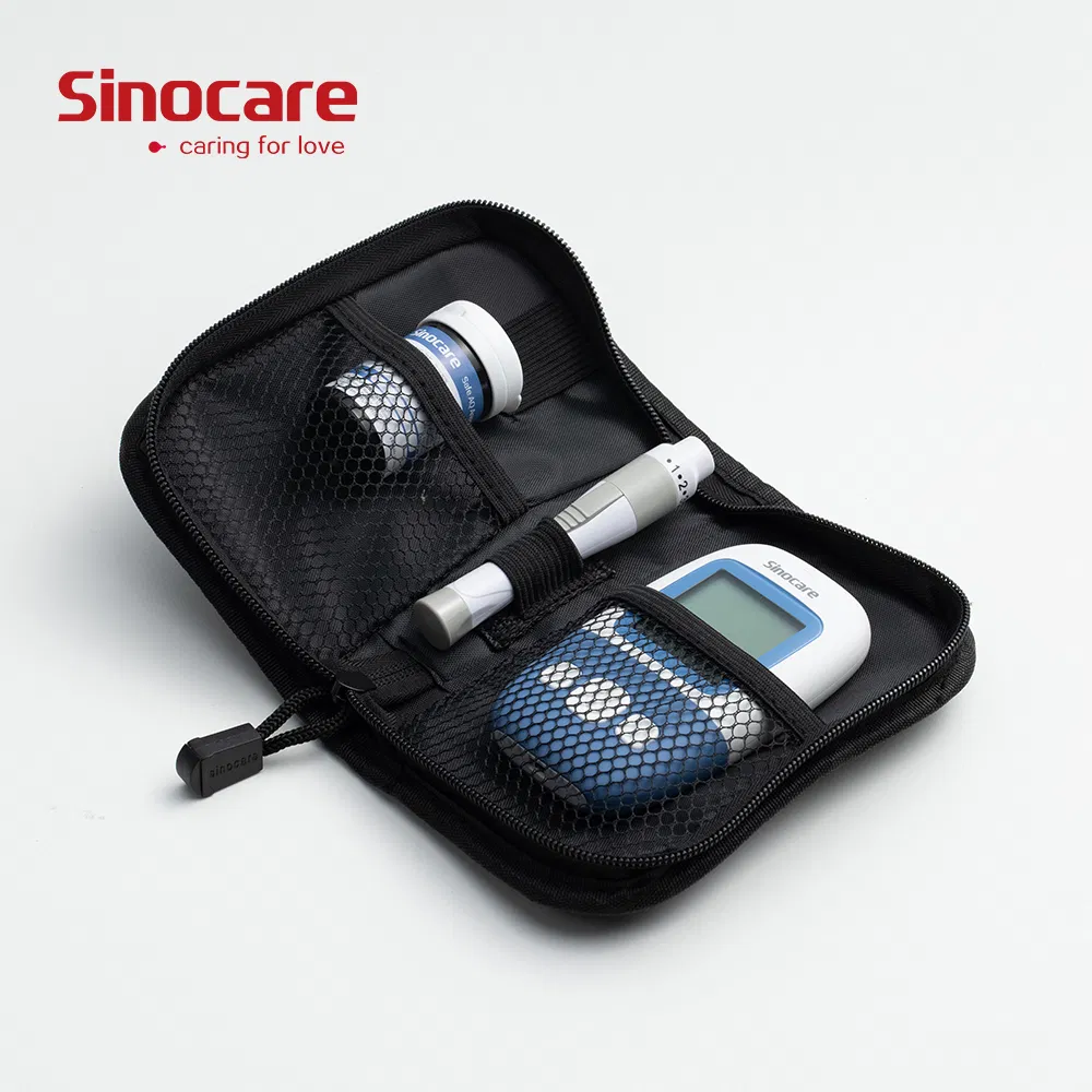 Sinocare Are Diabetic Blood Glucose Sugar Monitor Test Blood Glucose Monitor, Kit and Test Strips