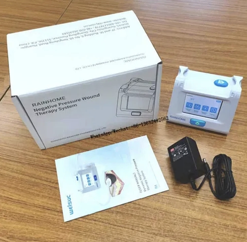 Negative Pressure Wound Therapy Device VAC Pump Closed Drainage Machine Portable Trauma Device Dressing Kit Npwt