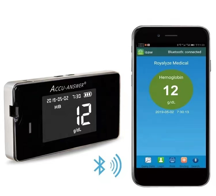 Uric Acid Test Kit Cholesterol Check Devices Test Machine 4 in 1 Glucose Monitor