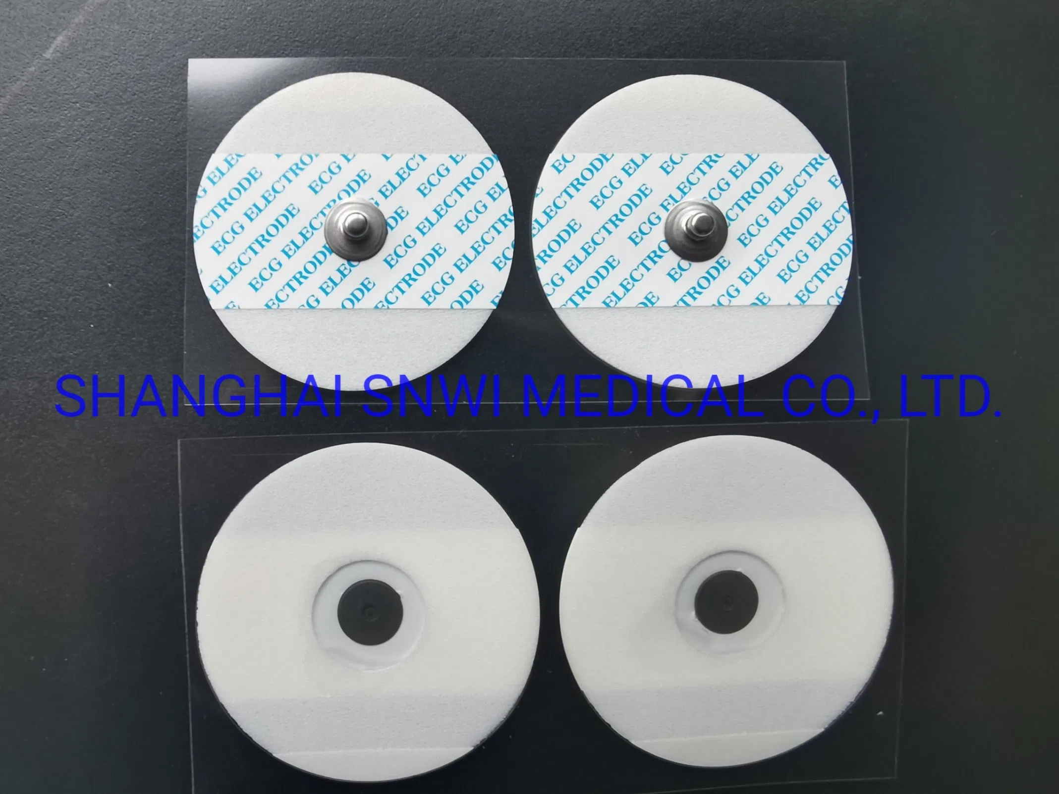 Disposable Non Woven ECG Electrode with Adult or Child Different Size for Hospital Use