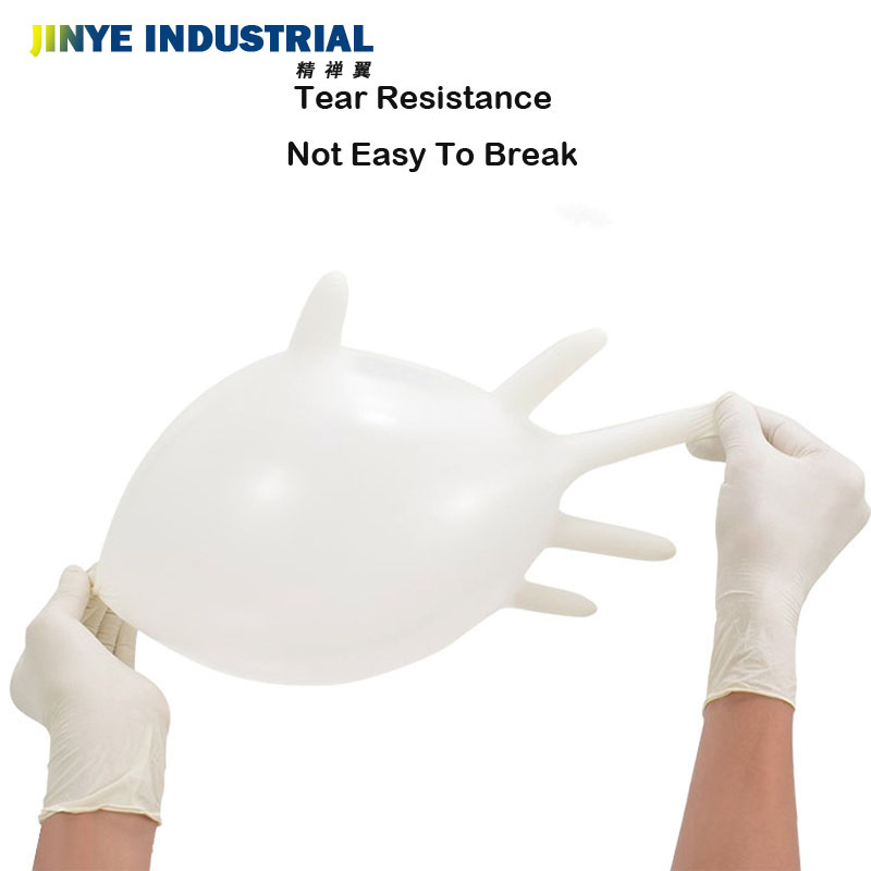 Medical-Latex Gloves Powder Free Non Sterile Disposable Latex Examination-Gloves