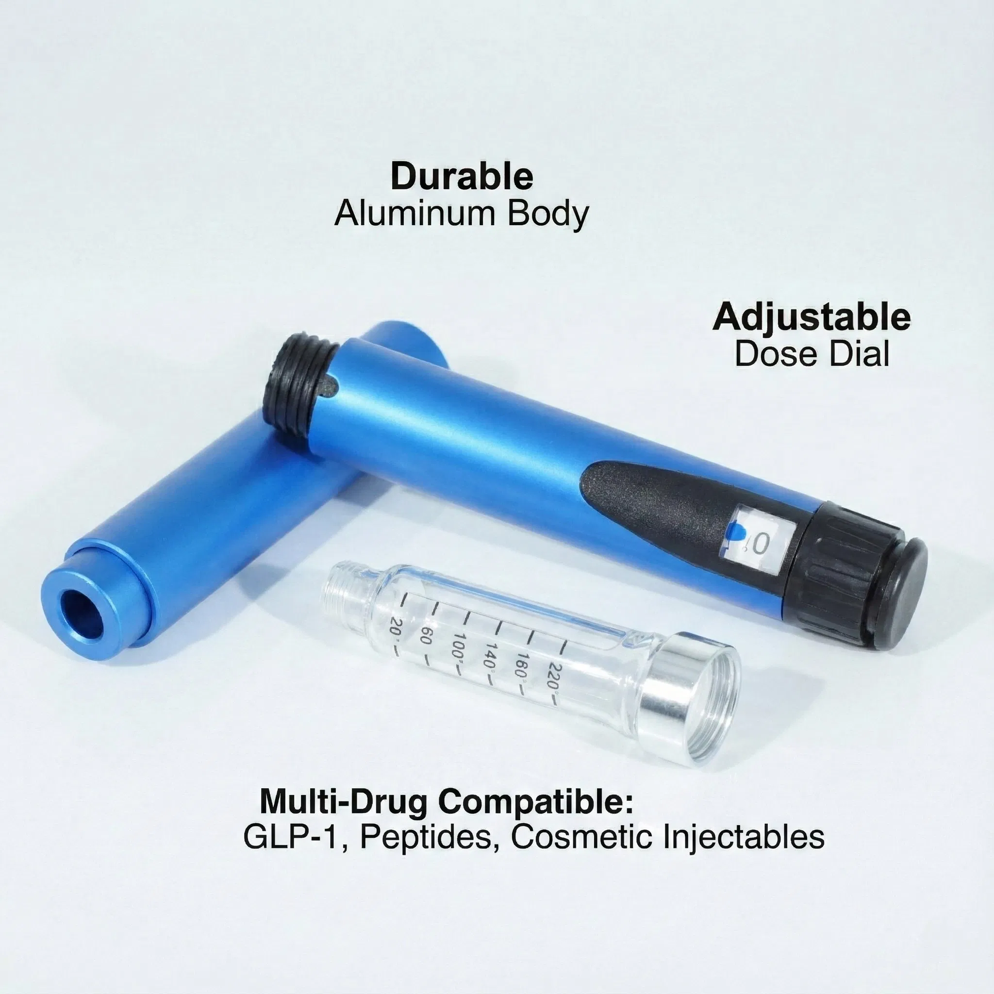 Reusable Insulin Pen Price OEM Branding &amp; Scale Customization Insulin, Peptide &amp; Biologic Use