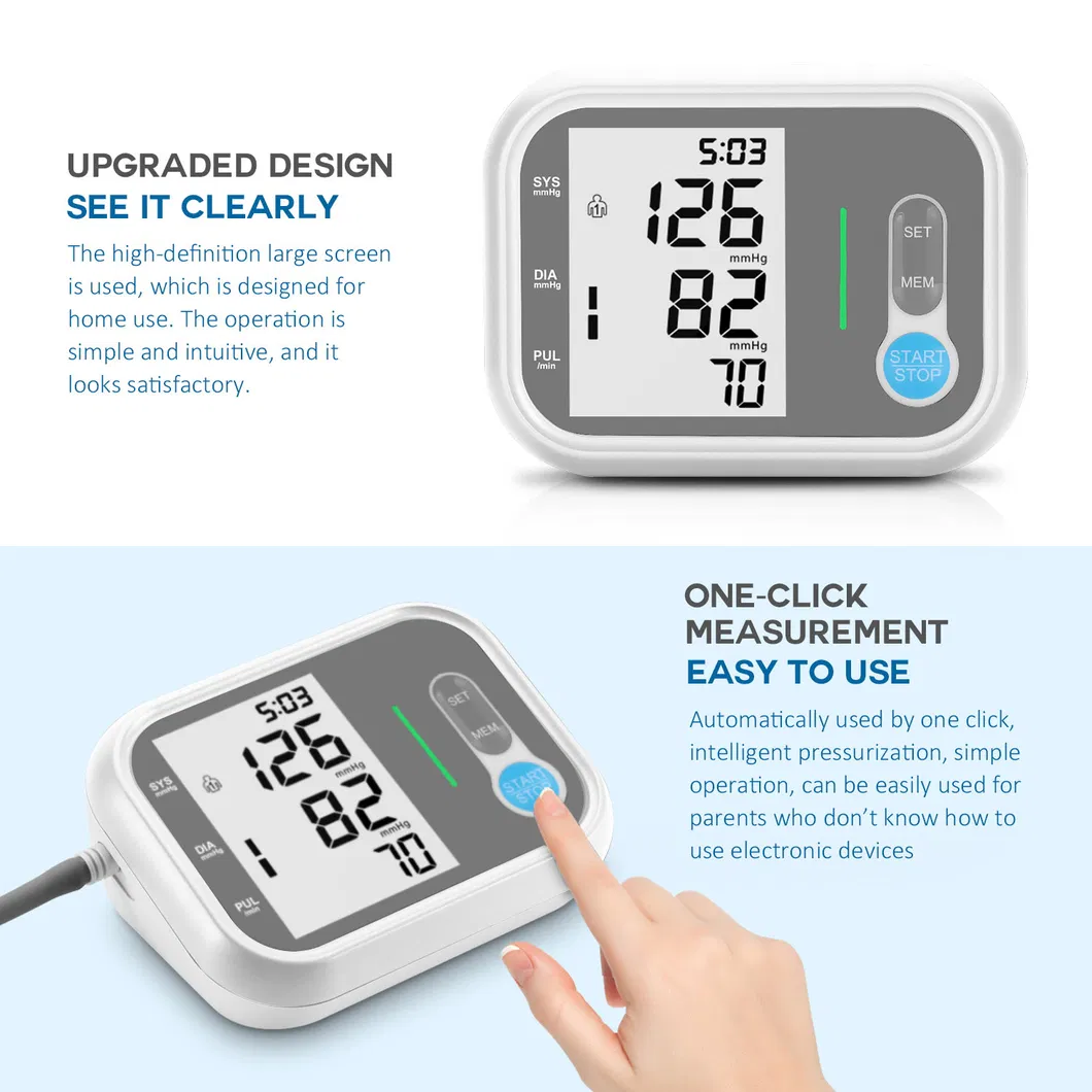 Digital Blood Pressure Monitor View 2