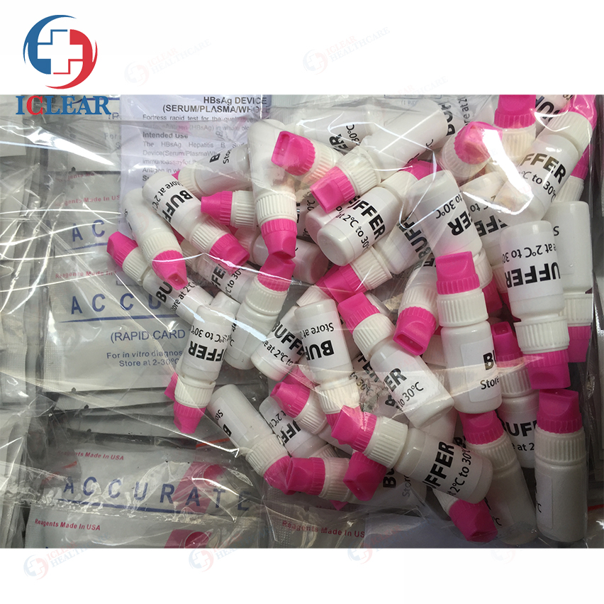 Home One Step Diagnostic Card HIV Test Strip Cassette Aids HIV 1+2 Rapid Test Kit