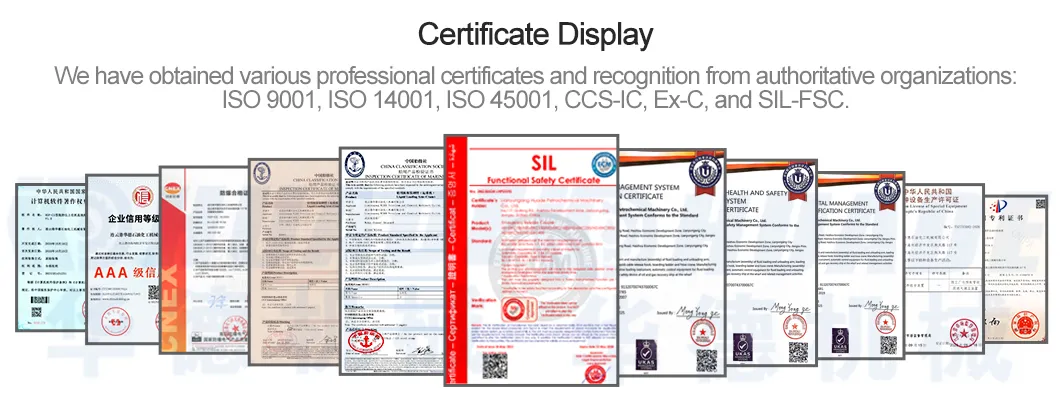 Certifications