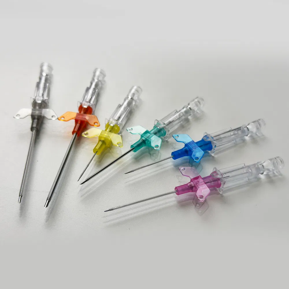 Sterile Winged Butterfly IV Catheter for Safe Medical Procedures