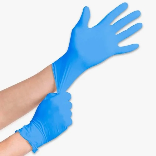 Disposable Vinyl Rubber Work Exam Latex Blue Nitryl Sterile Protective Powder Examination Nitrile Glove