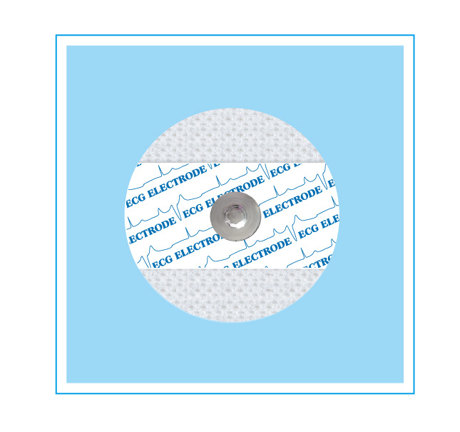 Disposable Foam Nonwoven ECG Electrode/ECG Chest Electrodes/EKG Monitoring Electrode/ECG Electrode Pad
