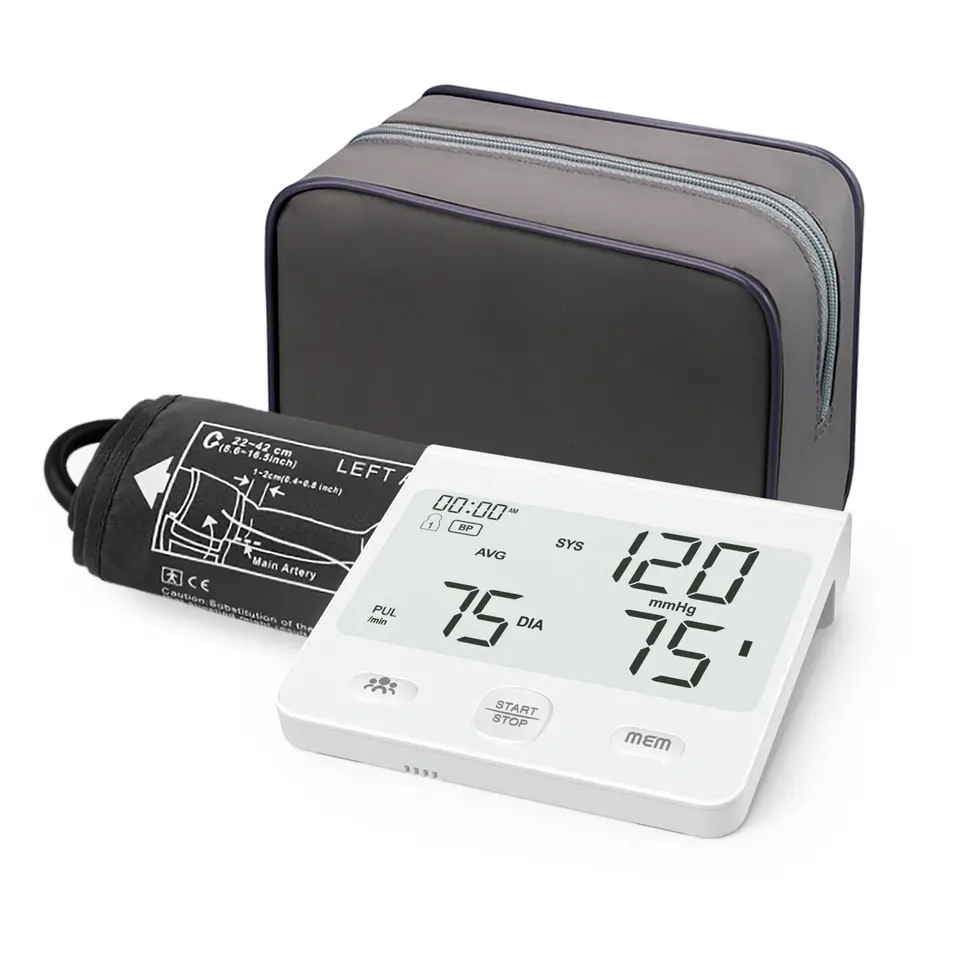 Digital Automatic Arm Blood Pressure Monitor with Jumbo LCD Display