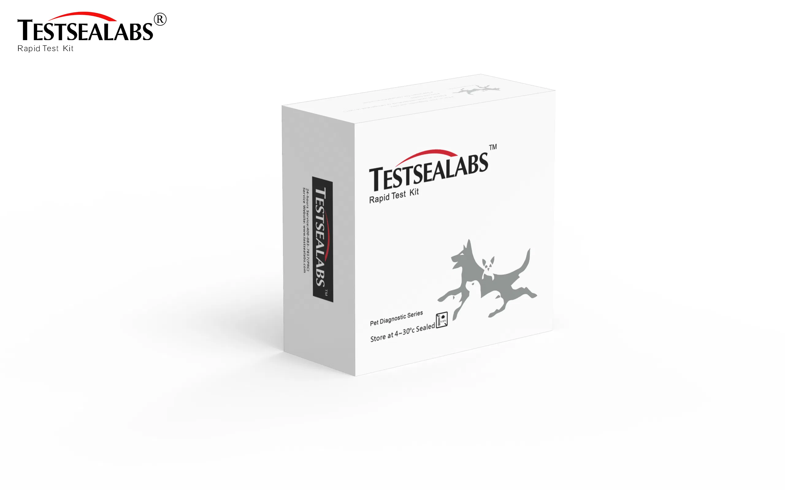 Testsealabs Canine Giardia Antigen Test Diagnostic Kits OEM Cheap One Step