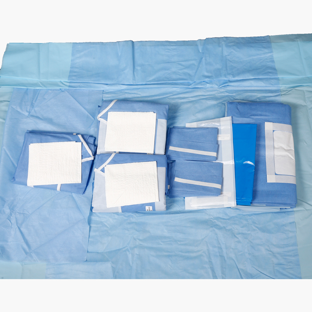 Hot Sale Disposable Sterile Universal Surgical Drape Pack Kits