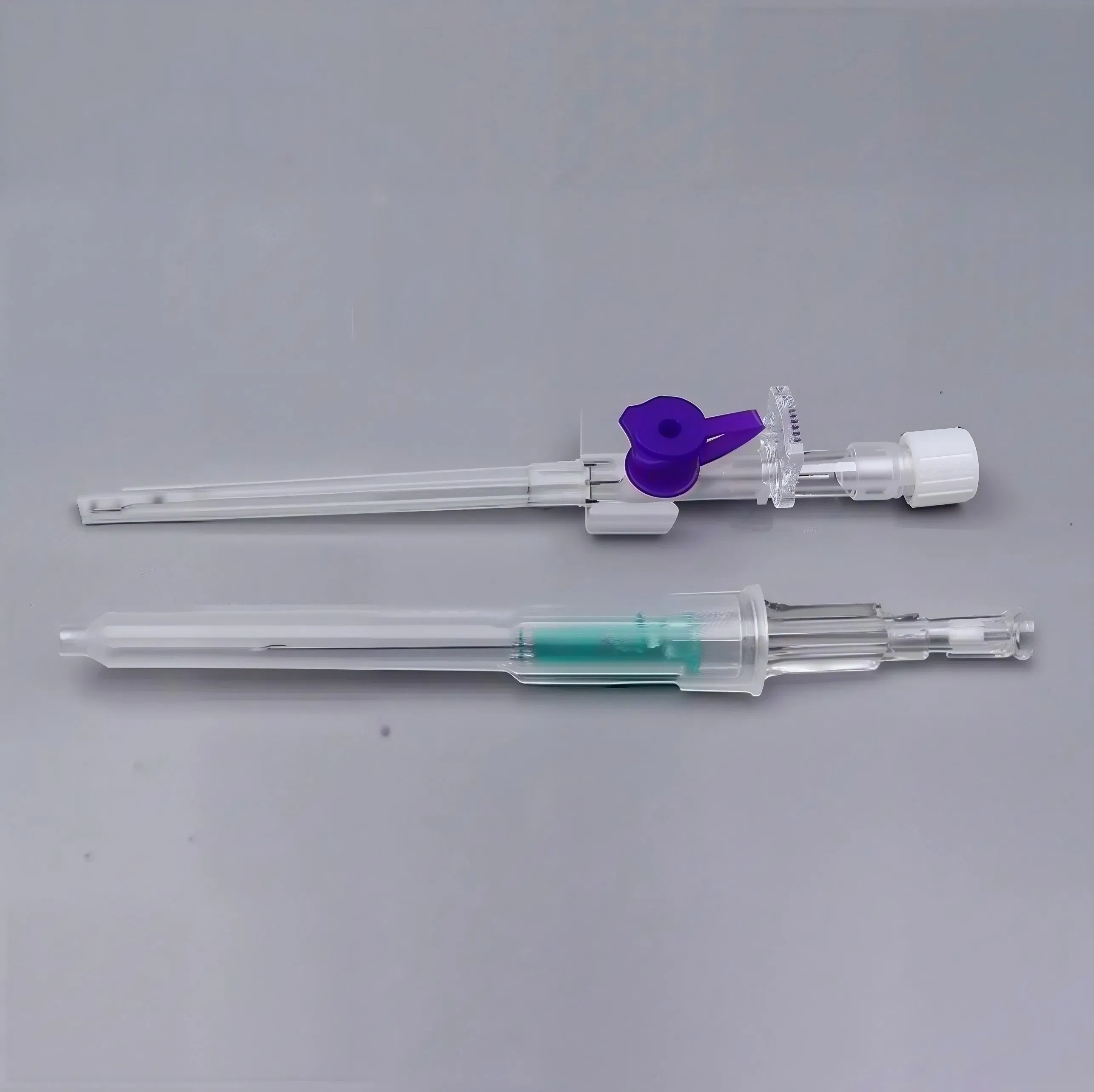 Disposable Safety IV Cannula/IV Catheter with Injection Port