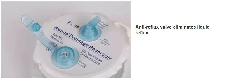 Closed Drainage PVC Reservoir Wound Suction Kit