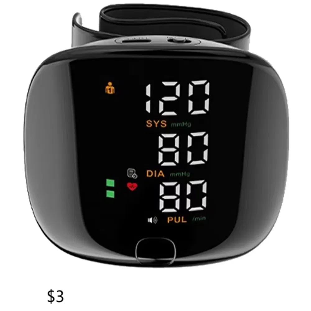 New Trends Easy Operation Digital Blood Pressure Monitor for Sports and Health