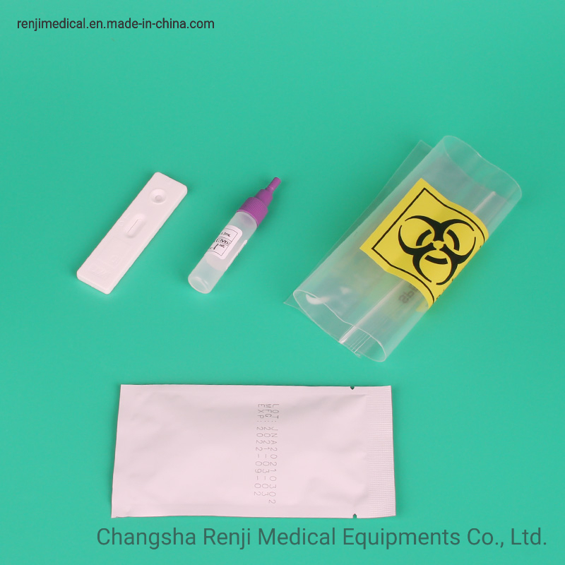 ISO Approved Rapid Diagnostic Kit Antigen Saliva Test Kit